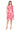 Cocktail Dresses Short Floral Print Ruffle Cocktail Dress Lilac/Coral