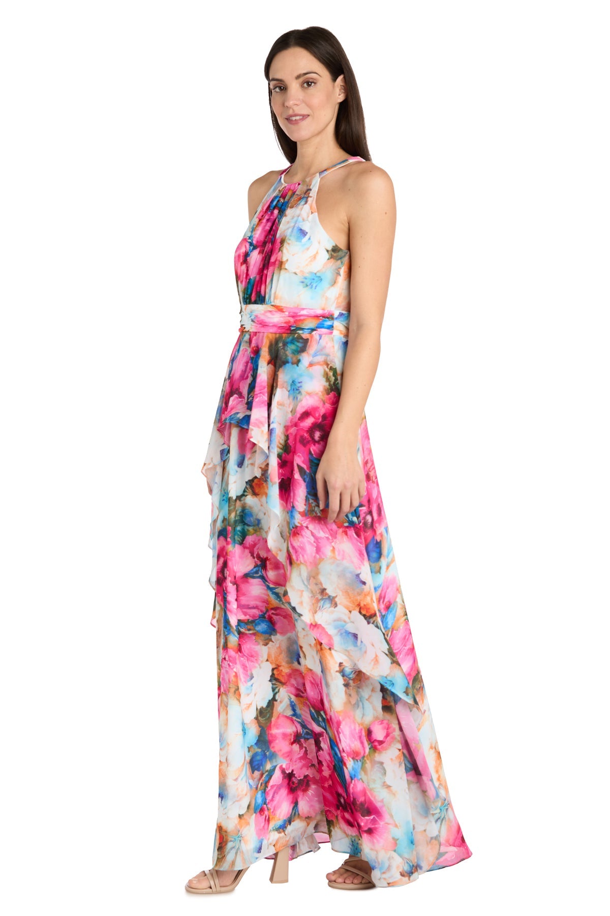 Floral Petite Dress A Line Long Formal R&M Richards 3428P The Dress Outlet Floral Petite Dress A Line Long Formal R&M Richards 3428P The Dress Outlet