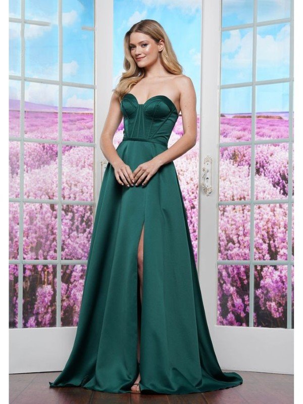 Prom Dresses Formal Evening Long Fitted Prom Dress Deep Green