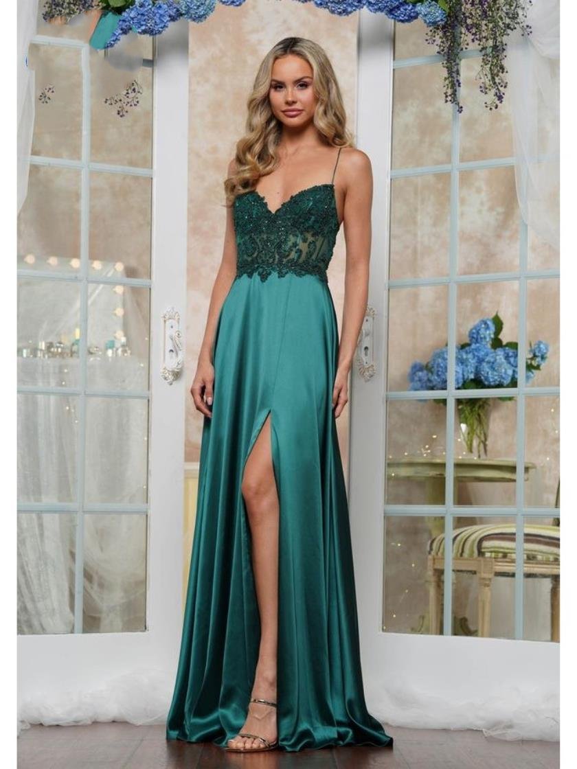 Prom Dresses Evening Long Formal Prom Dress Deep Green