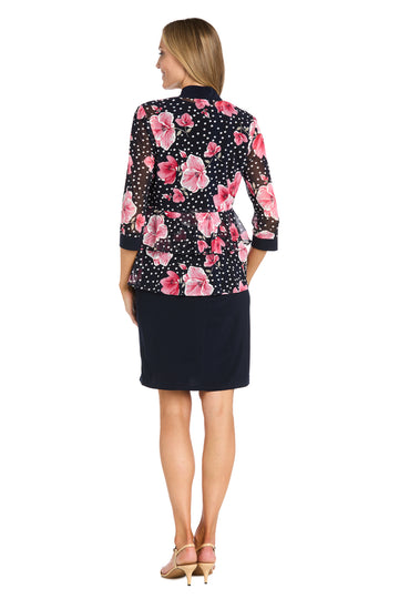Formal Dresses  Navy/Rose
