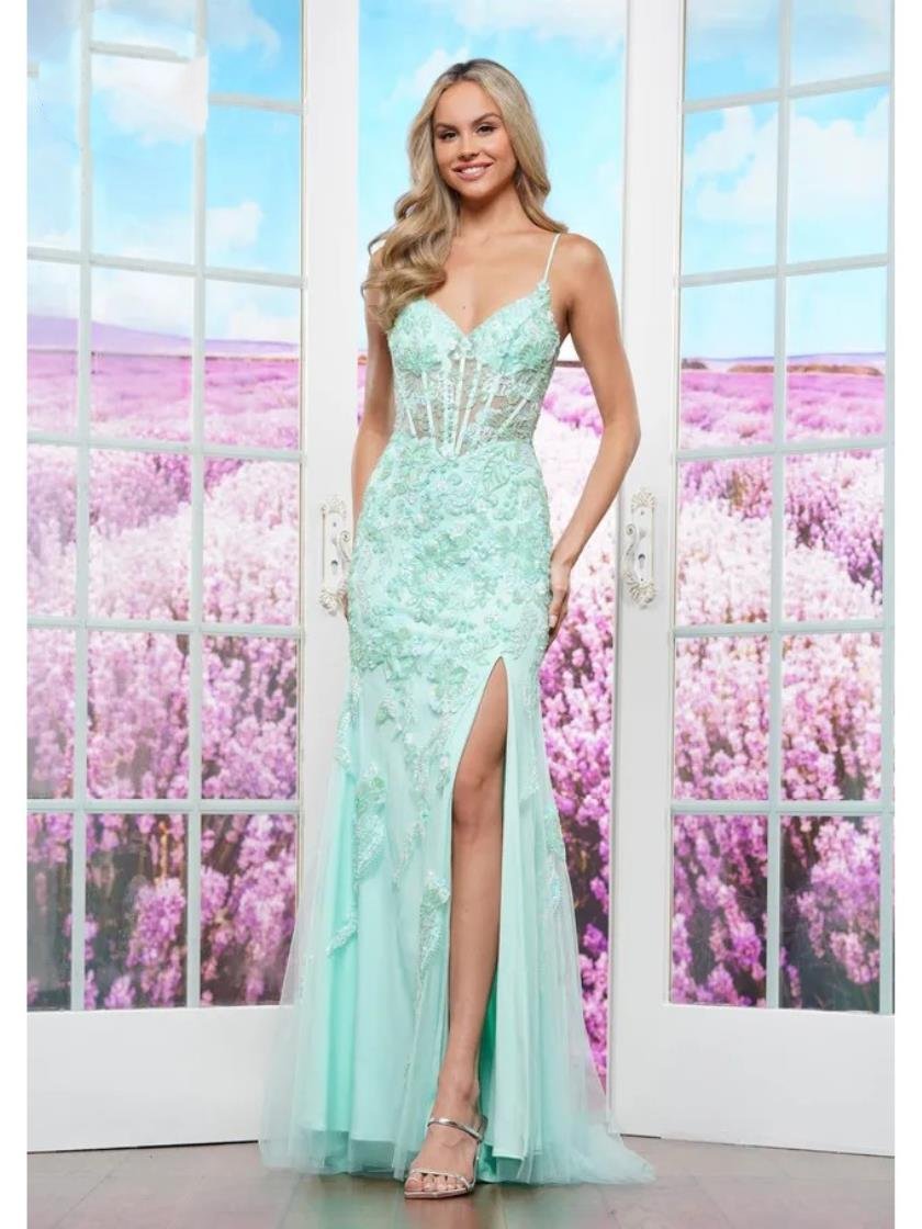 Prom Dresses Evening Long Formal Prom Dress Mint