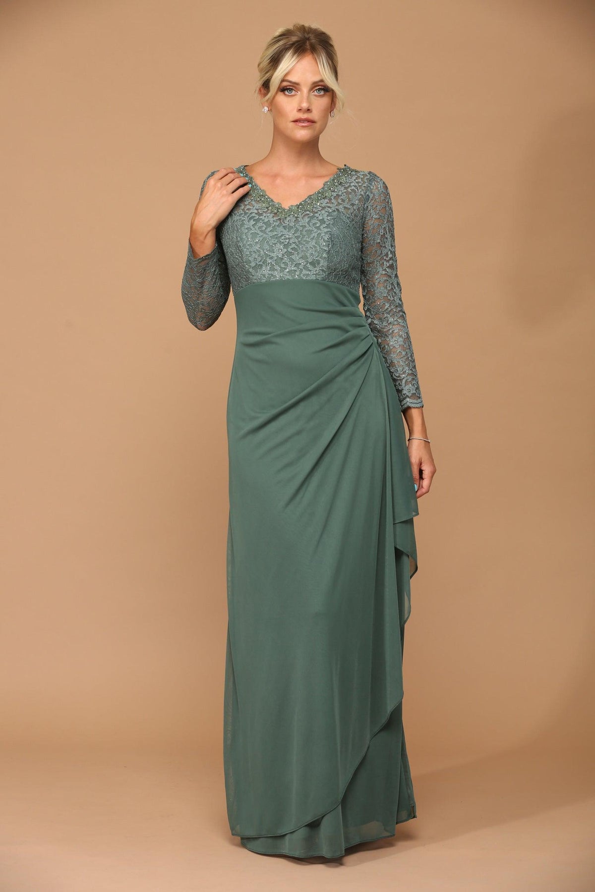 Mother of the Bride Dress Eucalyptus