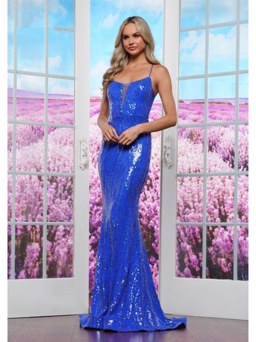 Prom Dresses Formal Fitted Long Evening Dress Royal