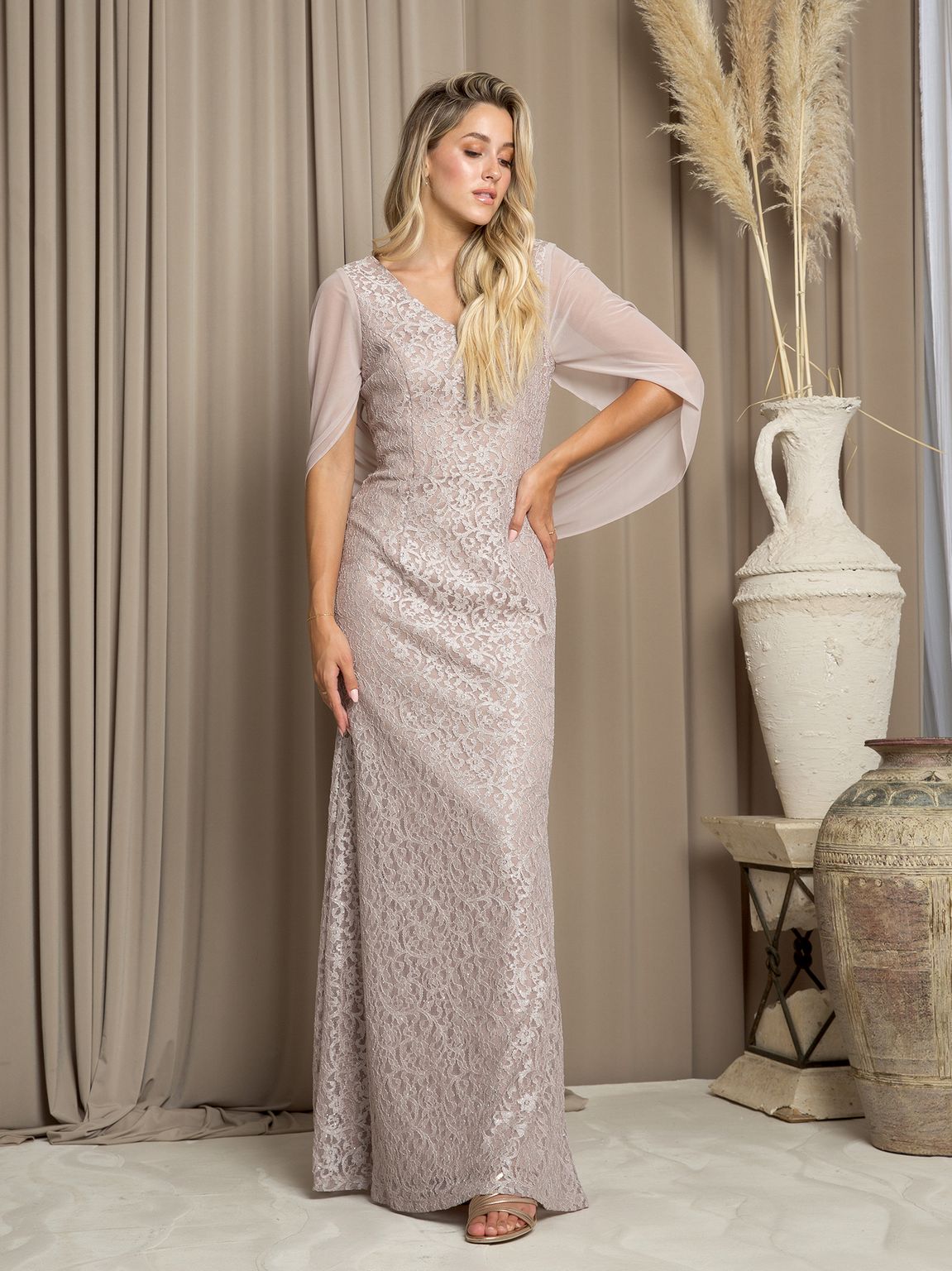 Eva Fashion 3471 Formal Long Mother of the Bride Dress