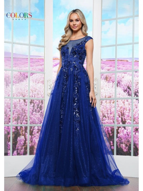 Colors 3472 Formal Evening Long Prom Dress