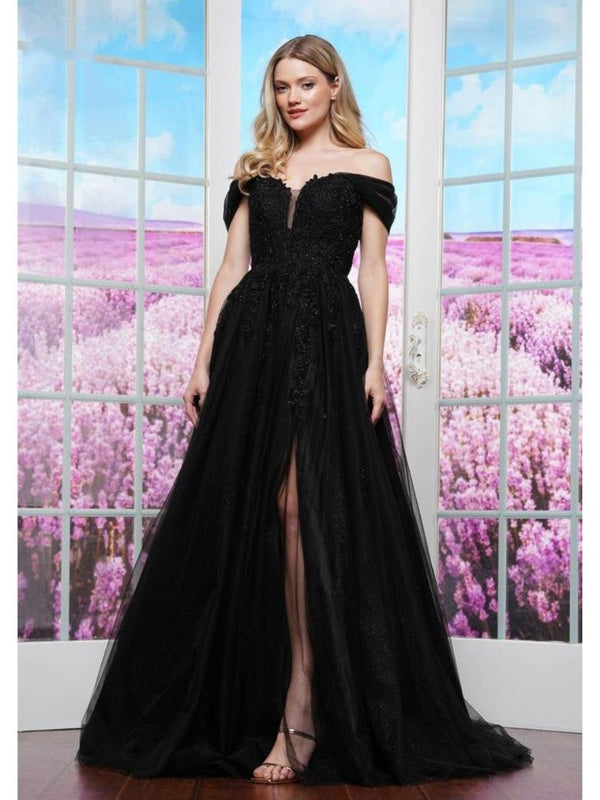 Colors 3474 Ball Gown Long Formal Prom Dress