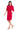 Cocktail Dresses Short Mother of the Bride Beaded Cape Cocktail Dress Red