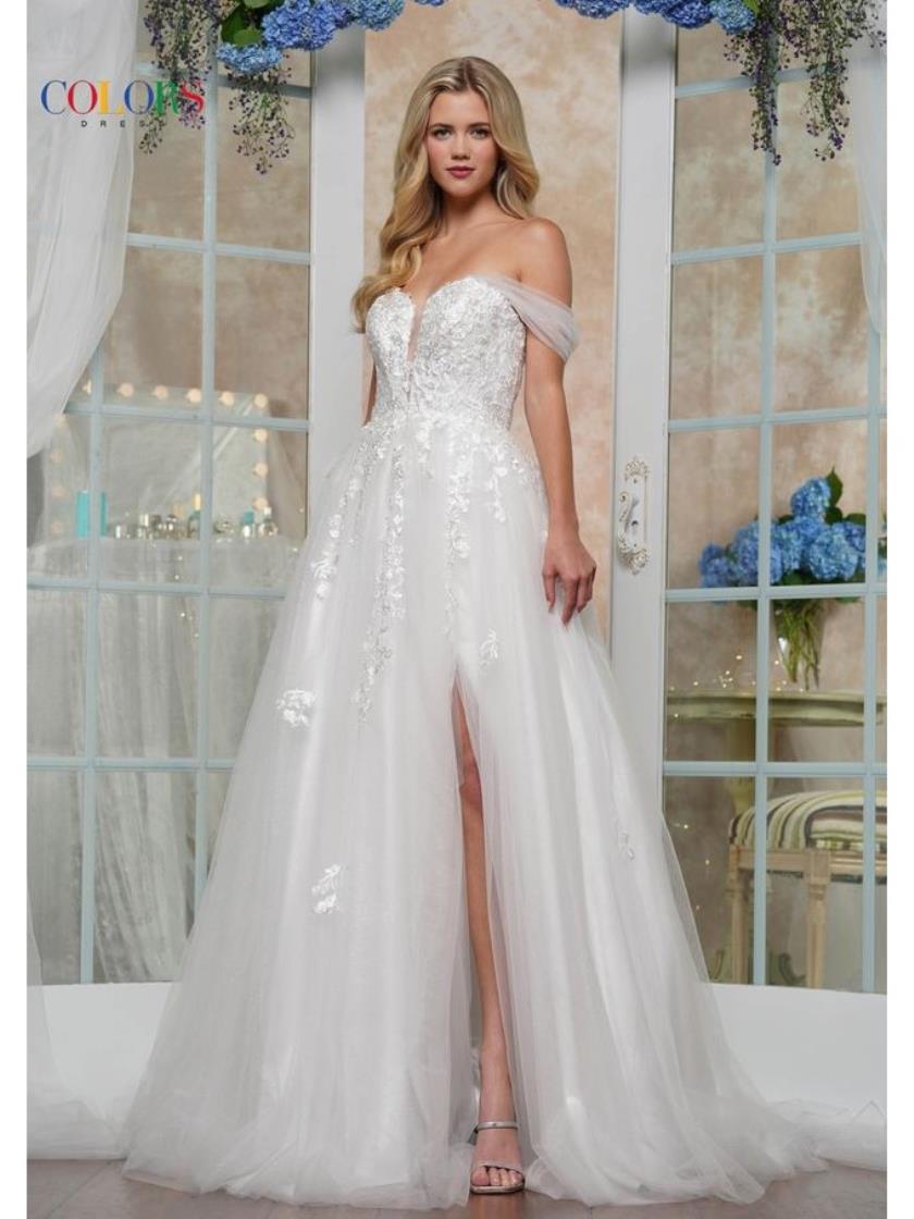 Colors 3474 Ball Gown Long Formal Prom Dress