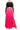 Formal Dresses Long Two Piece Formal Lace Evening Dress Black Fuchsia