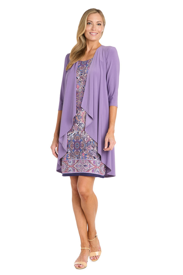 Cocktail Short Jacket Dress Mother of the Bride R&M Richards 3477