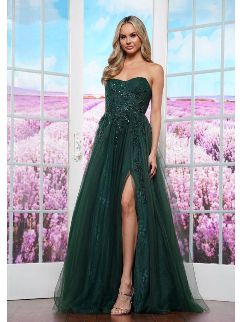 Prom Dresses Long Ball Gown Formal Prom Dress Deep Green