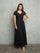 Mother of the Bride Dresses Sequin Long Lace Mother of the Bride Dress Black