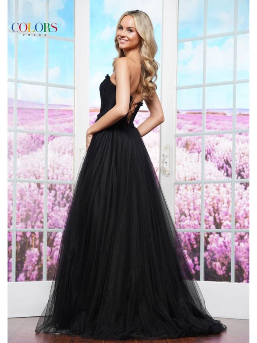 Colors 3486 Formal Ball Gown Long Prom Dress