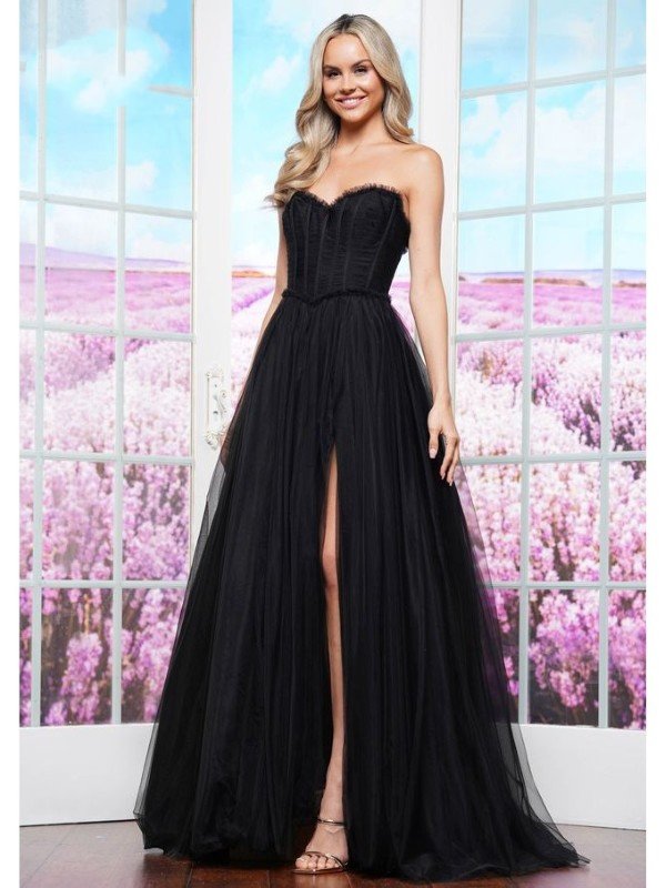 Prom Dresses Formal Ball Gown Long Prom Dress Black