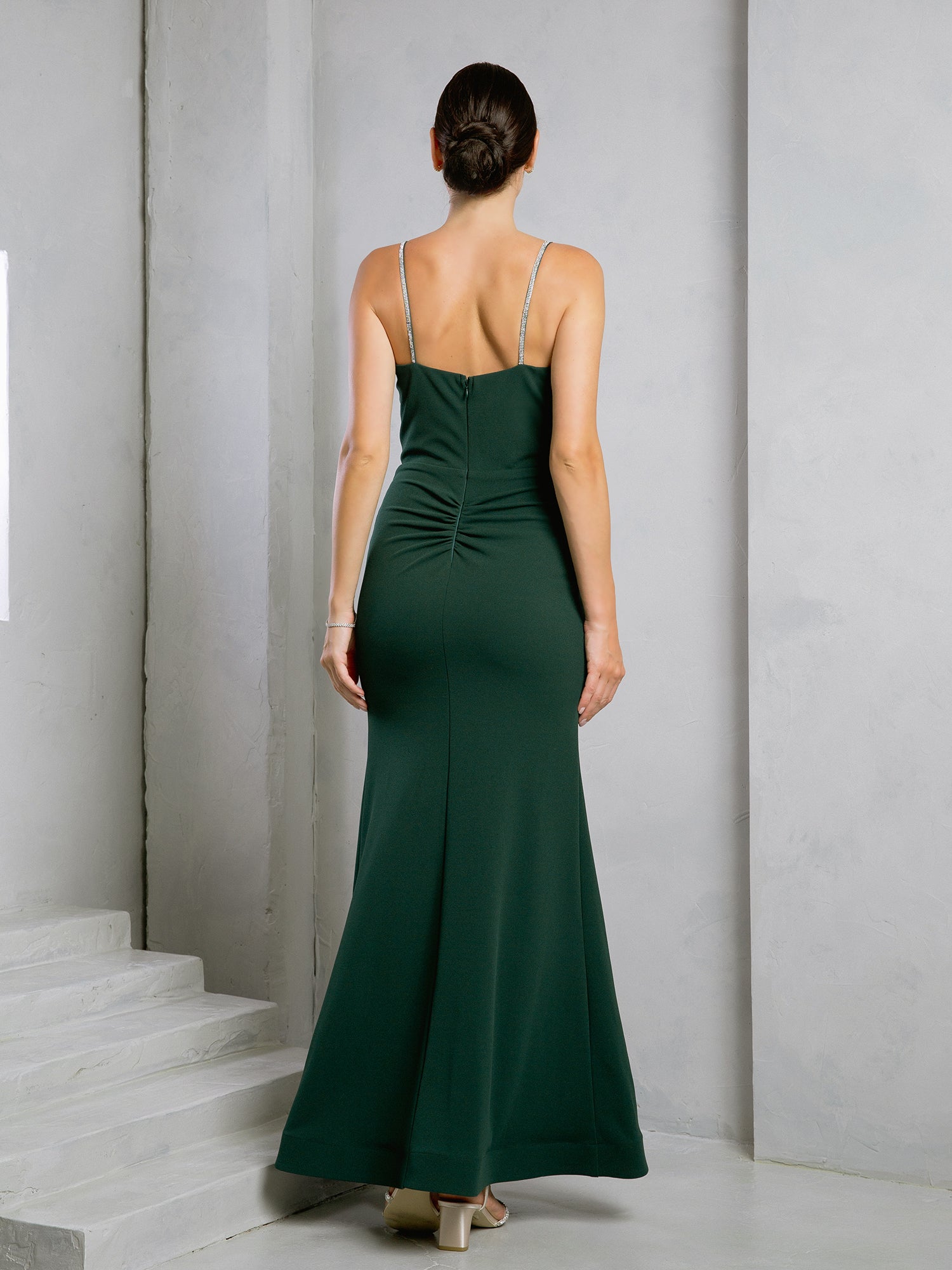 Eva Fashion 3492 Long Fitted Formal Evening Prom Dress