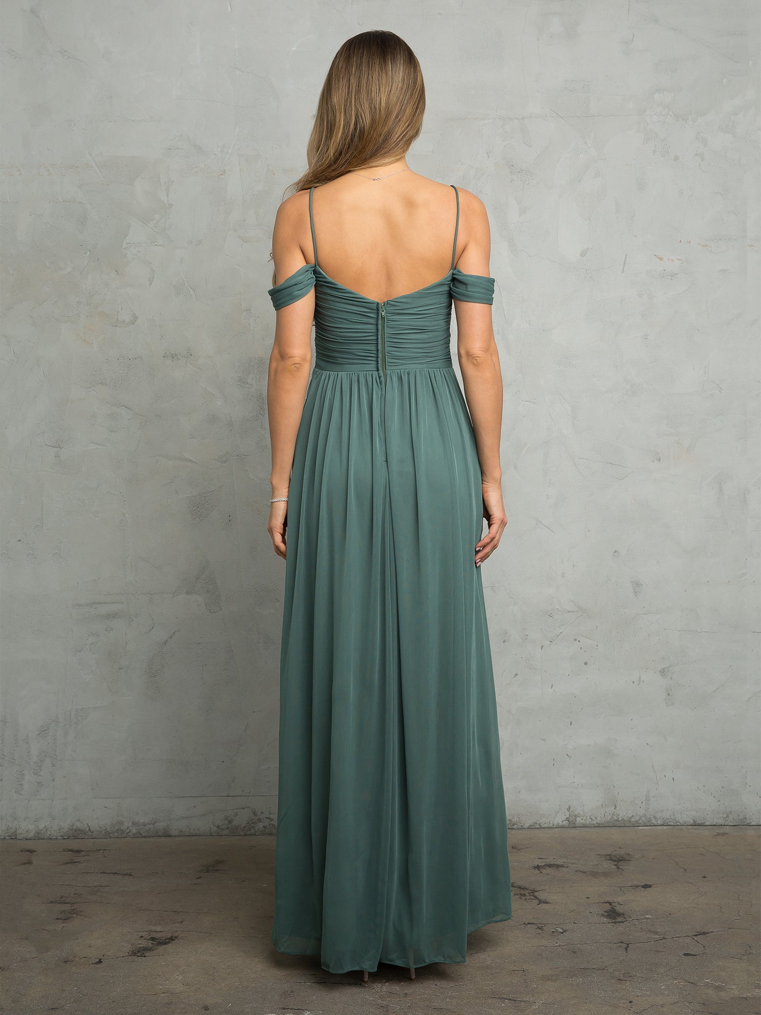 Eva Fashion 3494 Long A Line Formal Prom Dress