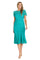 Cocktail Dresses Short Fitted Lace Midi Length Cocktail Dress Jade