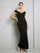 Formal Dresses Long Formal Fitted Evening Dress Black