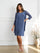 Cocktail Dresses Two Piece Short Mother of the Bride Jacket Dress Slate Blue