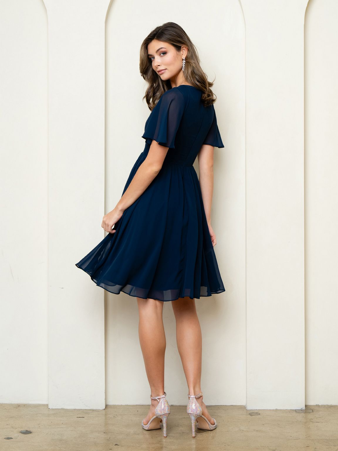 Eva Fashion 3508 Knee Length A Line Cocktail Dress
