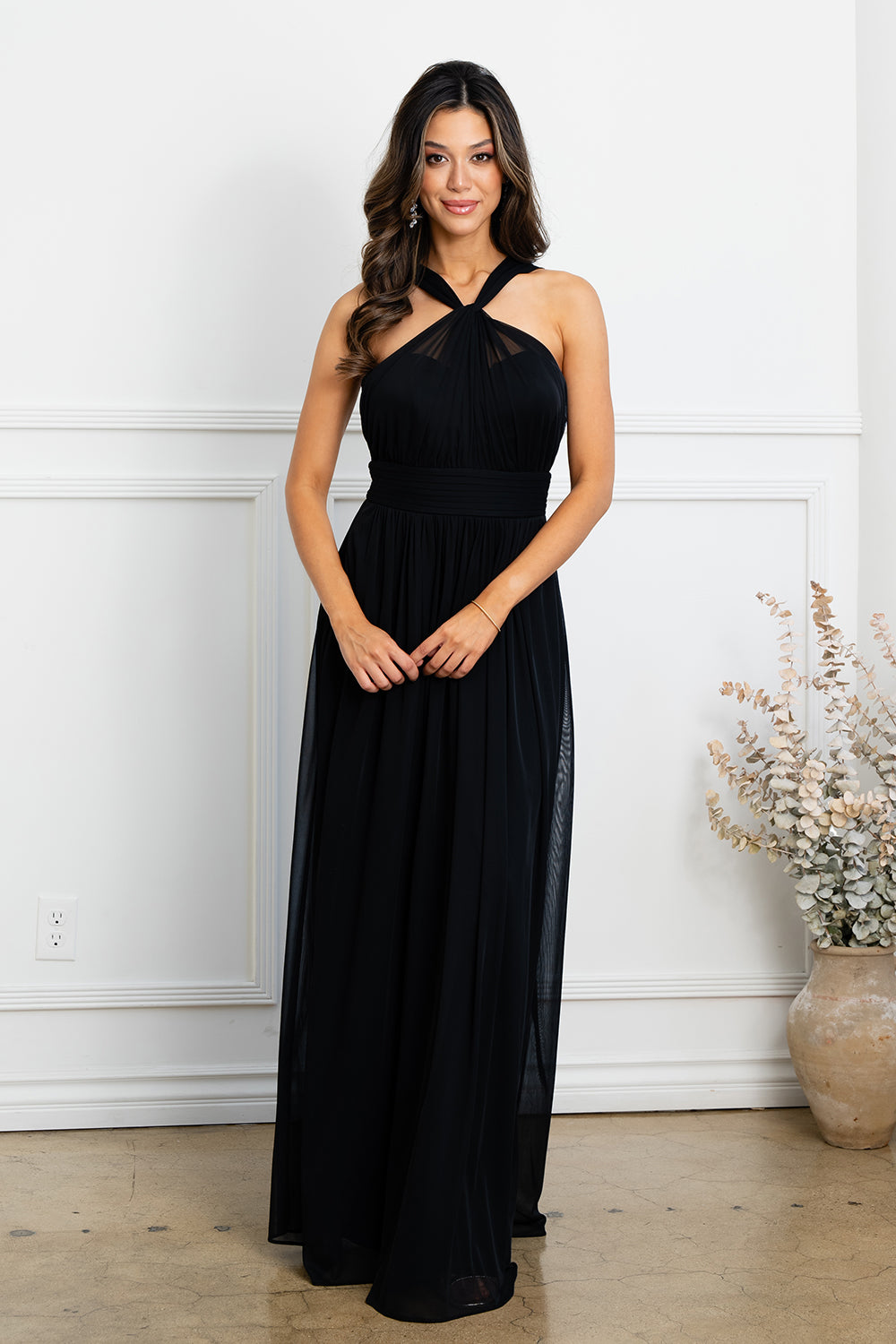 Eva Fashion 3520 Long Formal A Line Bridesmaid Dress