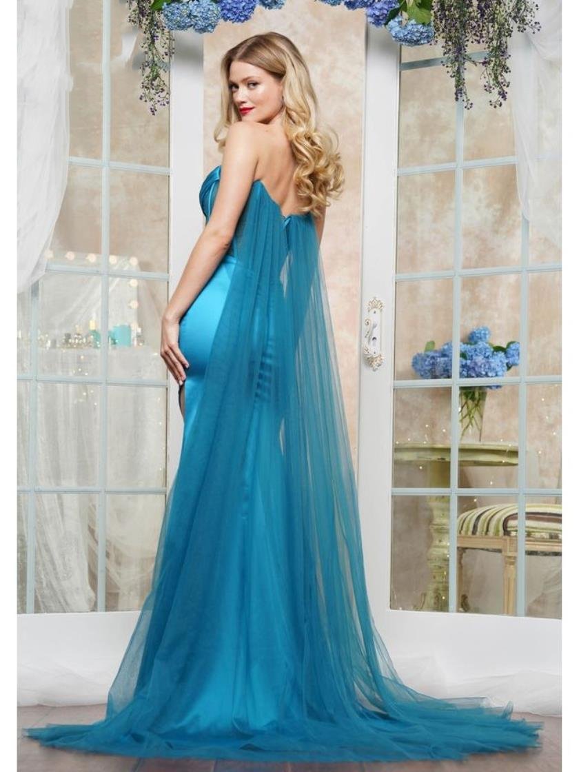 Prom Dresses Formal Fitted Evening Long Prom Dress Teal