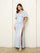 Formal Dresses Long Formal Metallic Evening Dress Silver
