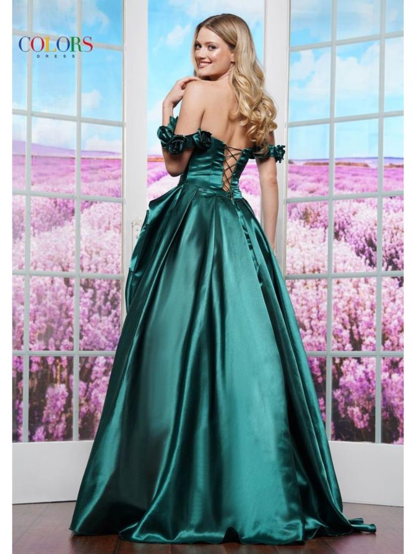 Colors 3521 Long Ball Gown Formal Evening Prom Dress