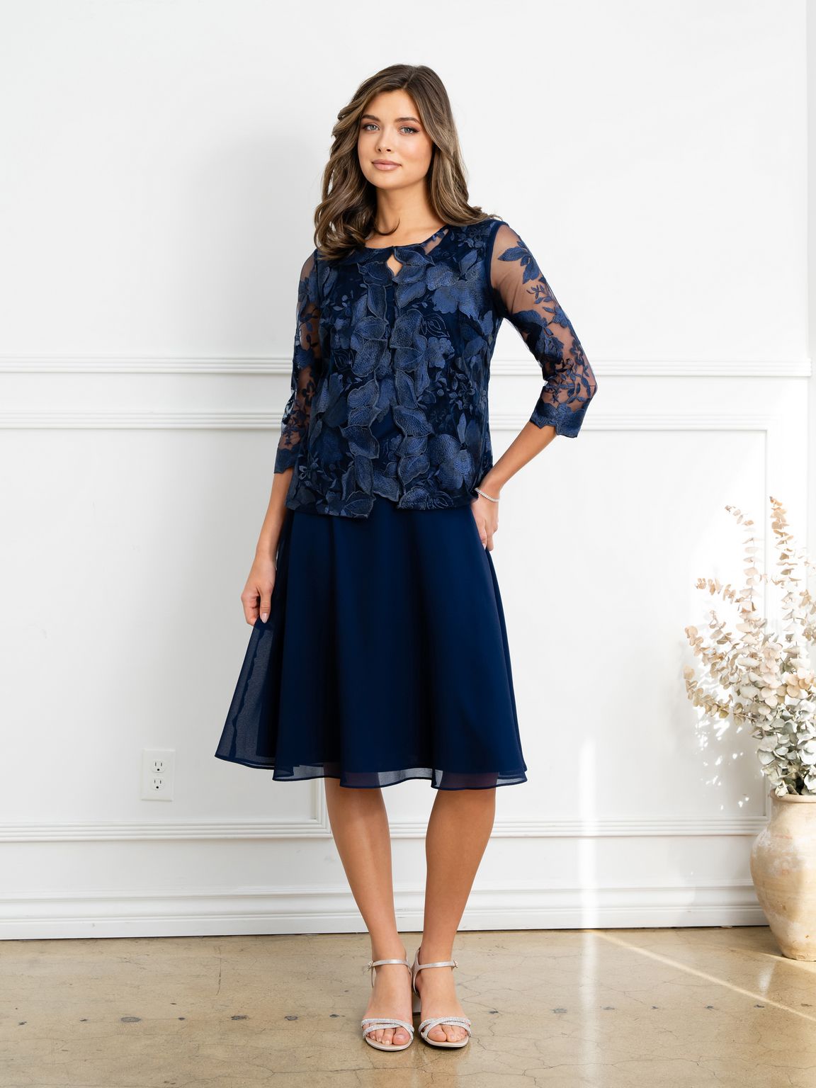 Lace Blouson Cocktail Dress JS Collections Lela Blouson Sleeve Cocktail Dress Black/ Gunmetal Lace Blouson Cocktail Dress JS Collections Lela Blouson Sleeve Cocktail Dress Black/ Gunmetal