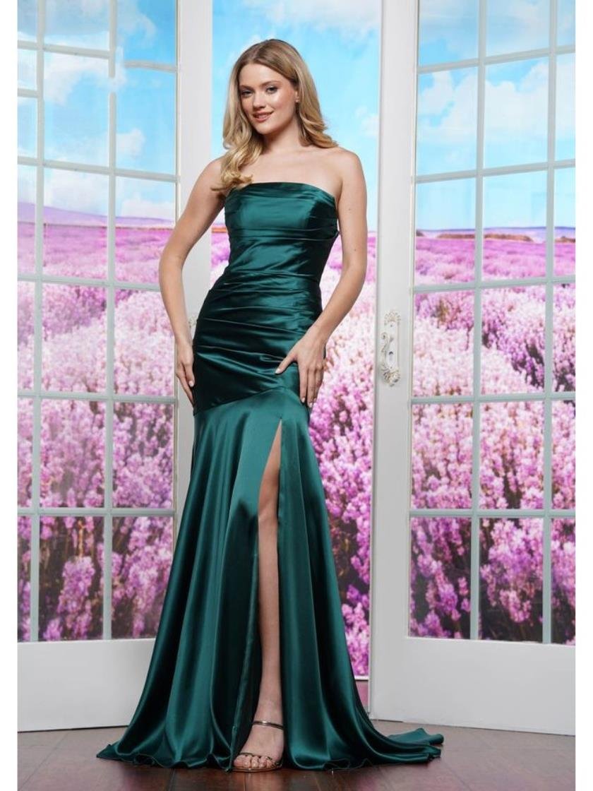Prom Dresses Formal Mermaid Long Stretch Prom Dress Deep Green