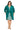 Plus Size Dresses Plus Size Short Printed Cocktail Dress Green