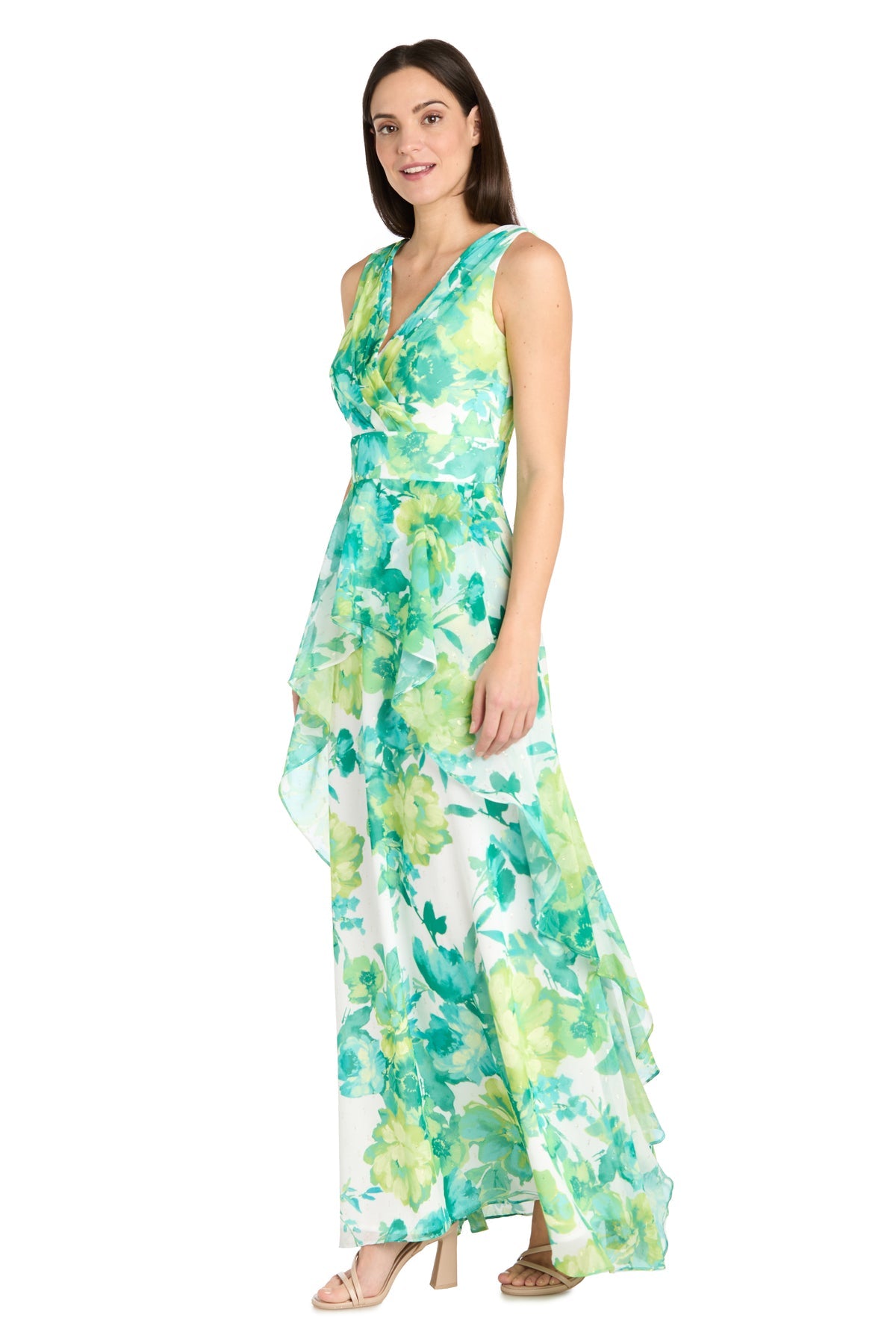 Long Printed Dress Formal Petite Maxi R&M Richards 3571P The Dress Outlet Long Printed Dress Formal Petite Maxi R&M Richards 3571P The Dress Outlet