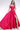 Prom Dresses Long A Line Formal Slit Prom Dress Fuchsia