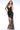 Prom Dresses Long Fitted Formal Slit Evening Prom Dress Nude/Black