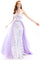 Prom Dresses Long Fitted Formal Overskirt Prom Dress Iridescent Lilac