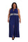 Plus Size Dresses Long Plus Size Formal Evening Dress Electric Blue