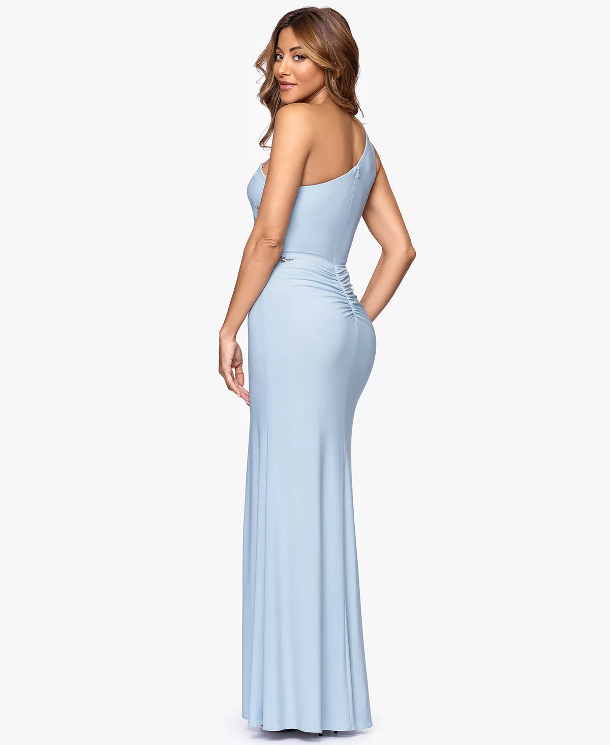 Sweetheart Metallic Jacquard Ball Gown Xscape 6804X