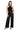 Jumpsuit Long Formal Belt Jumpsuit Black