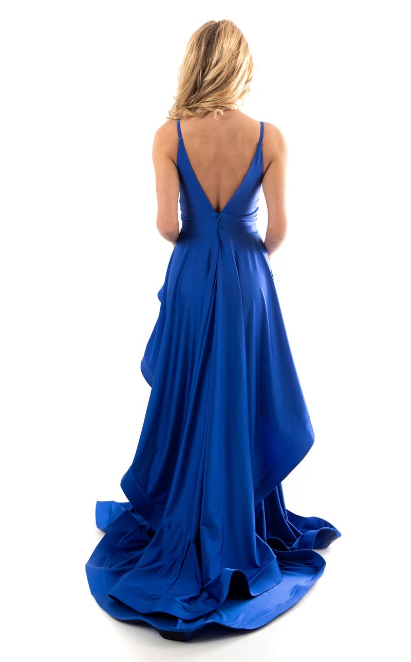 Jessica Angel 359 Long Prom A Line Detail Formal Layered Dress