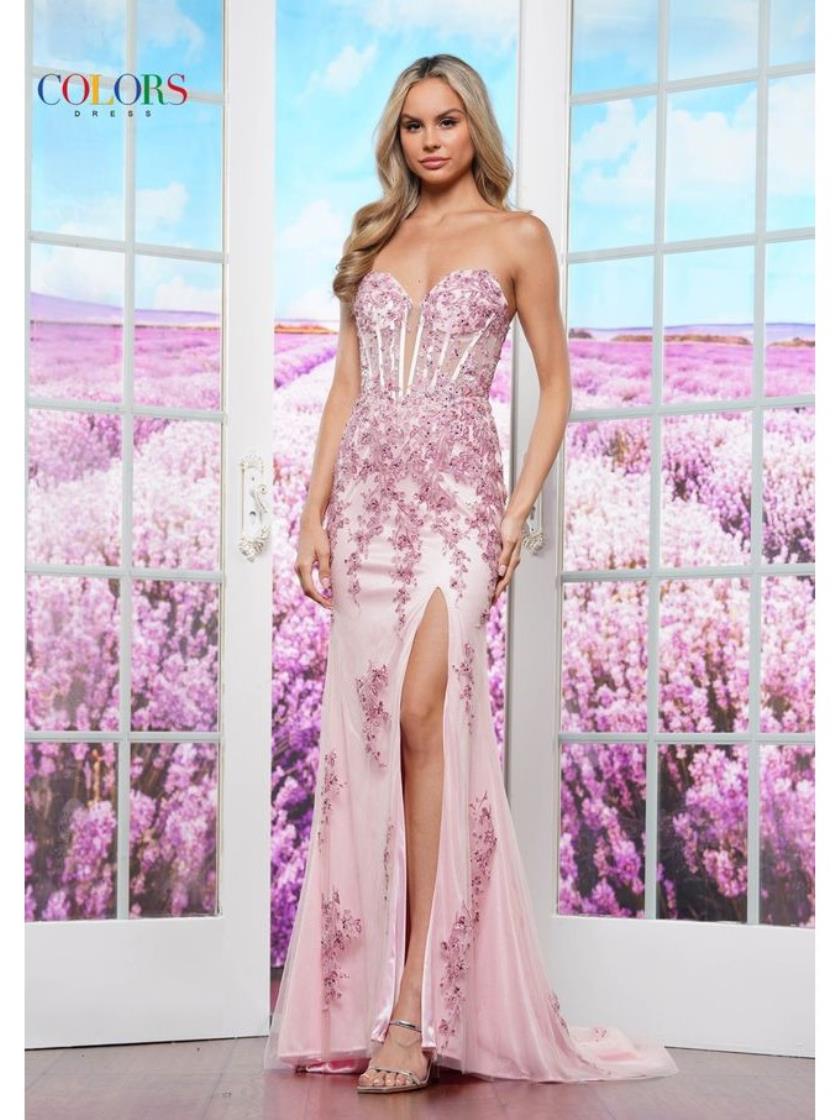 Lilac Colors 3627 Long Formal Fitted Corset Prom Dress - Prom Dresses ...