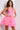 Cocktail Dresses Short Pleated Cocktail Dress Fuchsia