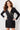 Cocktail Dresses Homecoming Beaded Short Fit Cocktail Dress Black