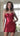Cocktail Dresses Fitted Mini Short Metallic Cocktail Dress Fuchsia