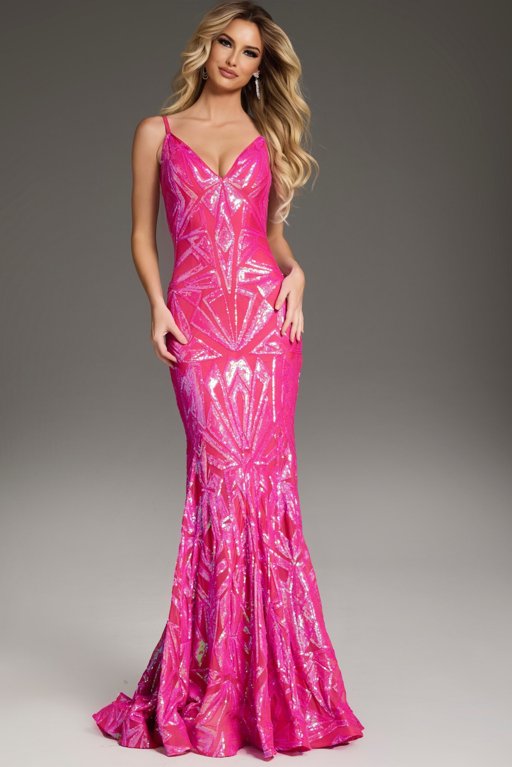 Jovani 36656 Prom Long Formal Mermaid Evening Gown