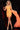 Cocktail Dresses Short Sequin Homecoming High Slit Cocktail Dress Neon-Orange