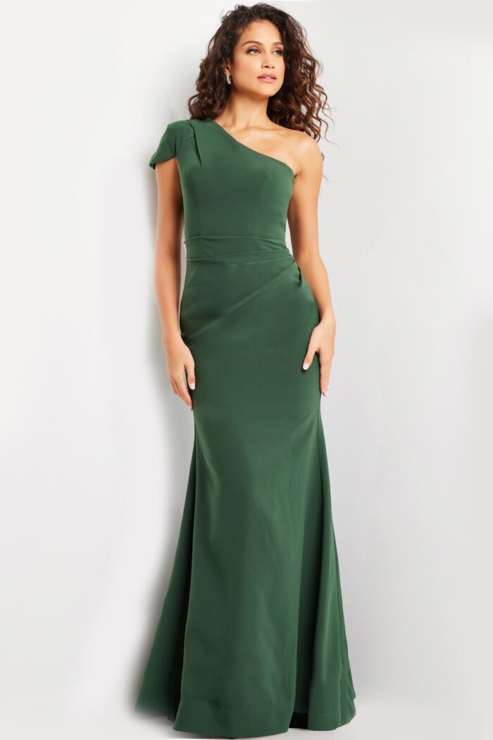 Formal Dresses Long Fitted Formal Evening Dress Emerald