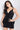 Cocktail Dresses Fitted Sequin Short Cocktail Dress Black