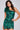 Cocktail Dresses Beaded Homecoming Sequin Feather Cocktail Dress Green