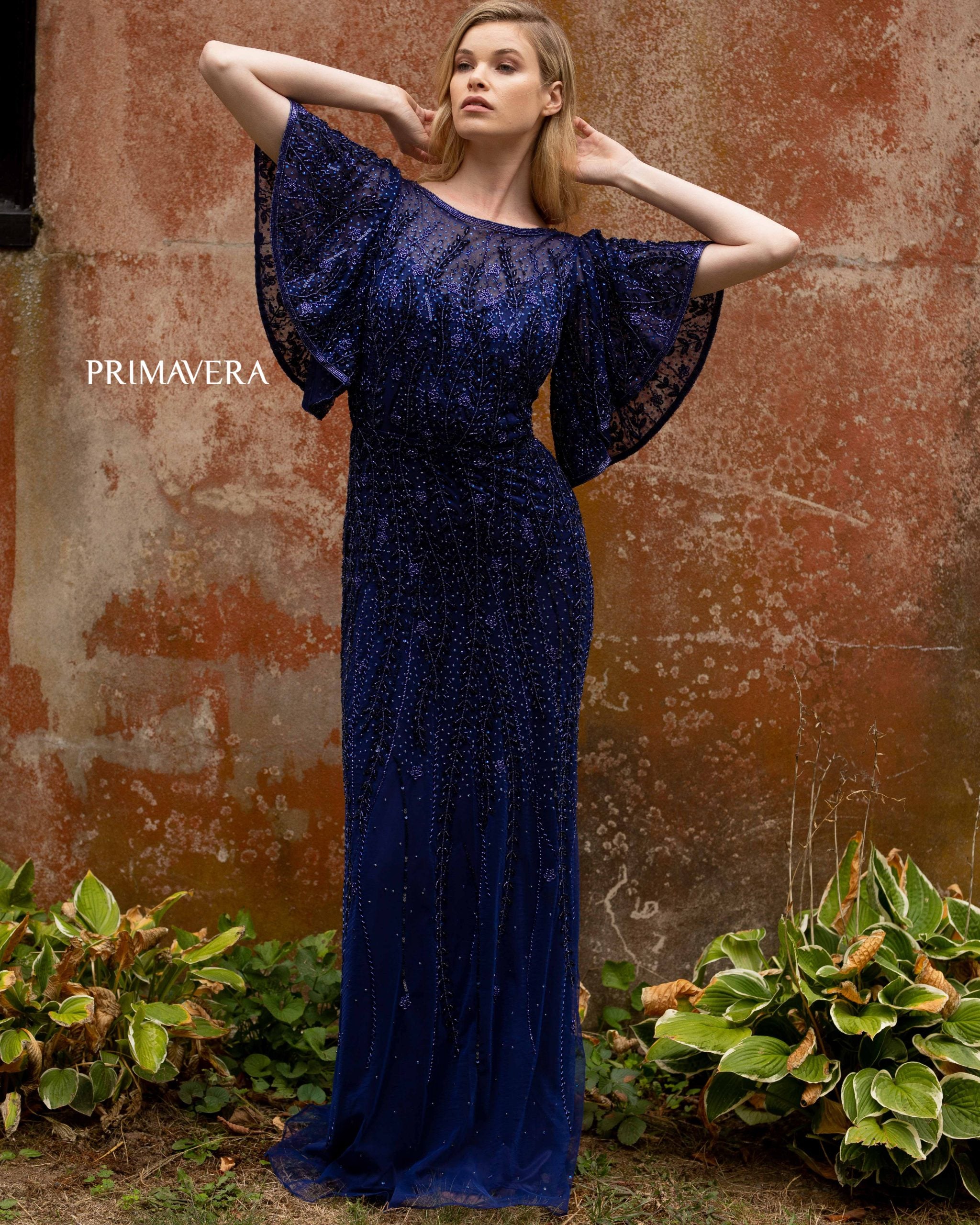 Formal Dresses Formal Prom Evening Long Fitted Dress Primavera Couture 3681 Midnight